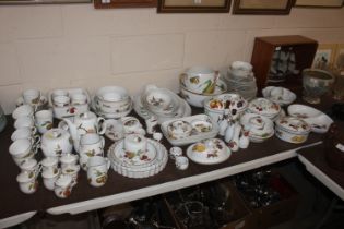 A large quantity of Royal Worcester Evesham oven t