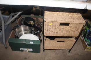 A quantity of various kitchenware to include cooki