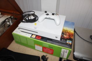 An X-Box 1s with controller