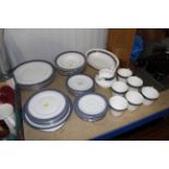 A quantity of Royal Doulton 'Sherbrooke' dinner an