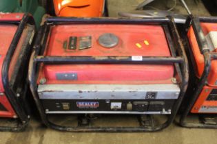 A Sealey 2200W 6.5HP generator. For spares or repair.