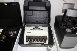 An Adler typewriter