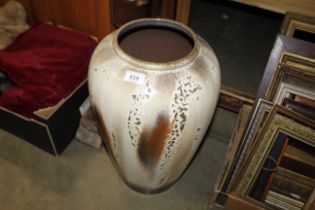 A West German pottery vase