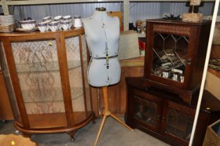 A tailors dummy on stand