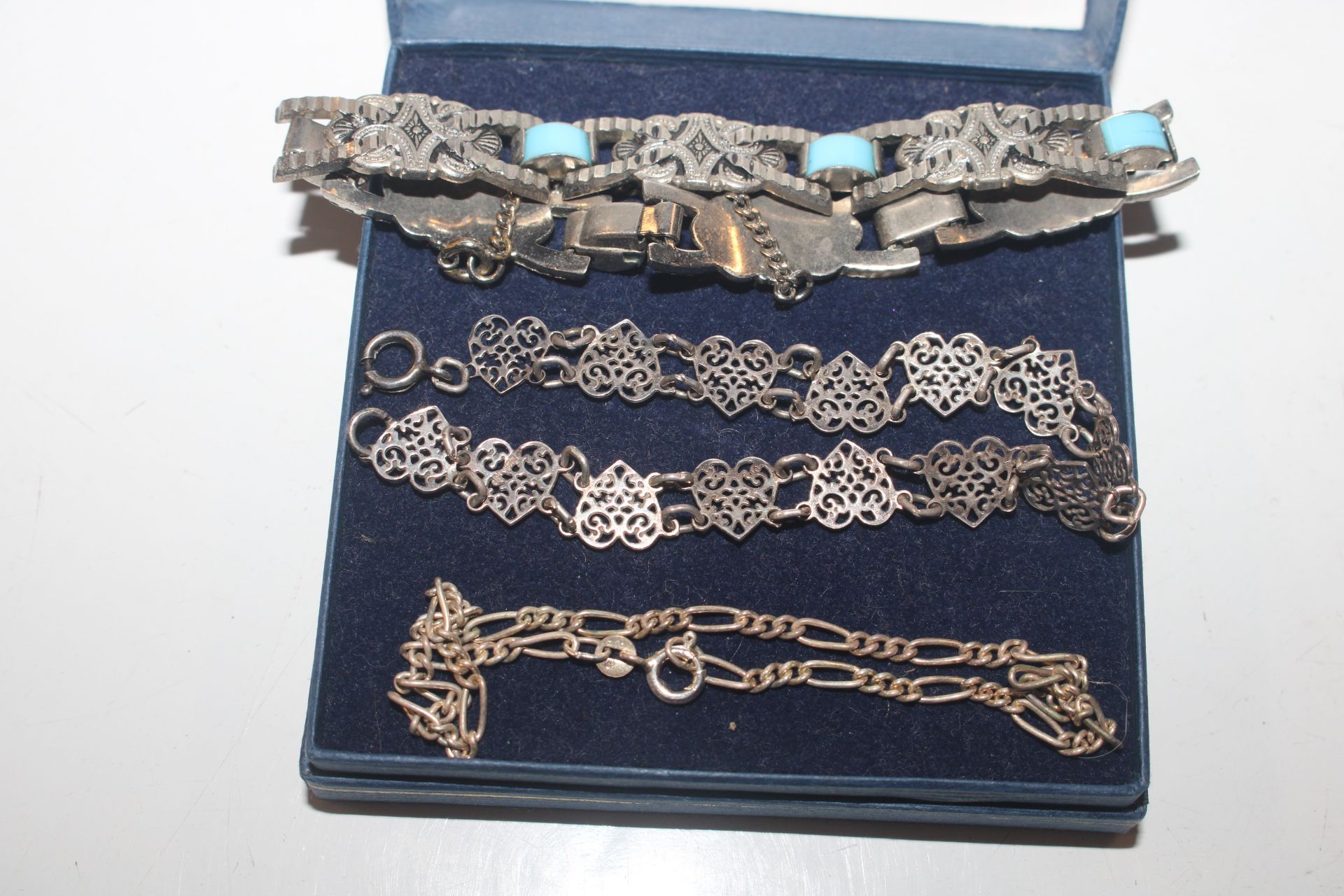 A collection of 925 silver and other bracelets - Image 12 of 13