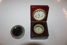 A reproduction compass and timepiece