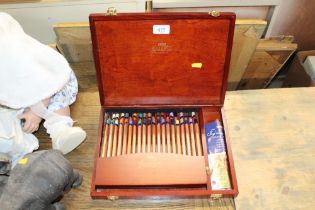 A Derwent cased set of signature watercolour penci