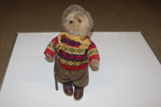 A Lakeland Teddy Bear "Mr Walk Right"