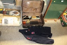 A suitcase of nurses items