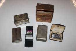 A box containing a Ronson lighter; a Zippo lighter