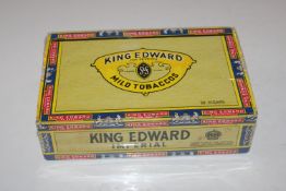 A sealed box of King Edward Imperial cigars