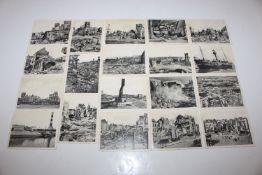 A collection of WWII photographic prints including