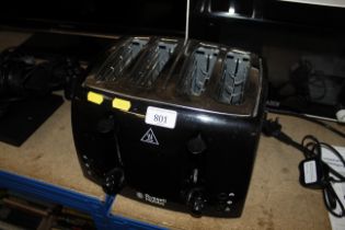 A Russell Hobbs double toaster. **This lot is subject to VAT on the hammer price**
