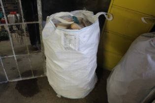 A bag of offcut firewood