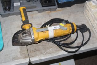 A DeWalt DWE4206 angle grinder