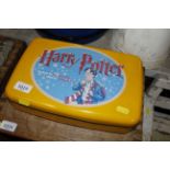 A boxed set of Harry Potter audio CDs
