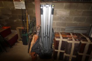 A gazebo frame in carry bag. **This lot is subject to VAT on the hammer price**