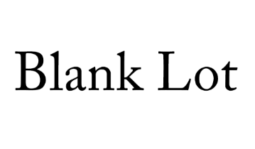 Blank lot