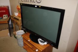 An LG flat screen television