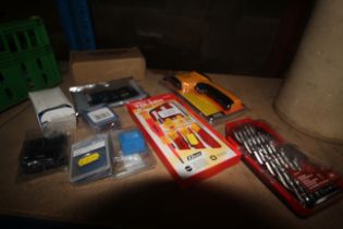 A quantity of various tools and fixings to include