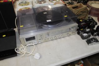 A Sharp stereo music centre SG220E