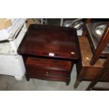 A Stag bedside chest