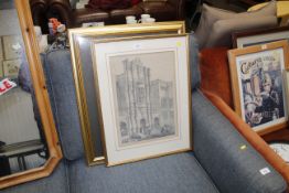 Albert Moore print "Mid Summer" and a print after