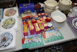 A collection of Tetley Teafolk items