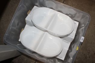 A box of Debenhams dinnerware