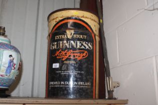 A Guinness barrel