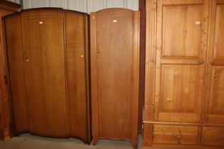 A Lebus single door wardrobe