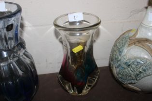 Narumi Fantasy coloured glass vase