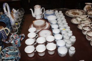 A quantity of Royal Grafton Majestic pattern tea w