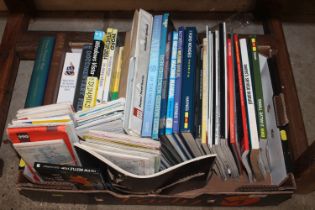 A box of various books to include Haynes manuals