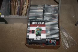 A box of DC Comics Graphic Novel Collection