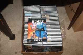 A box of DC Comics Gravick Novel Collection