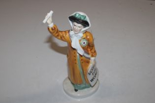 A Royal Doulton figurine "Votes For Women" HN2816