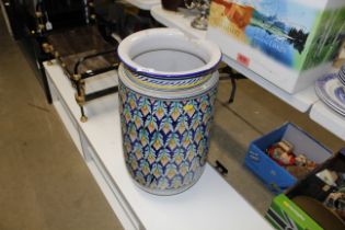 A decorative ceramic stick stand AF