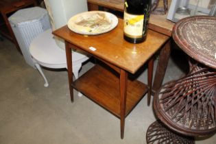 A small two tier side table