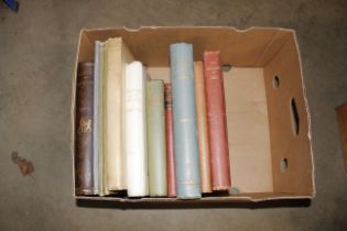 A box of vintage Art books to include 'Burnet on P