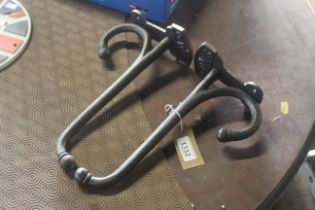 Two GWR large hat hooks (121)