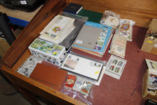 A large quantity of stamp albums, First Day Covers