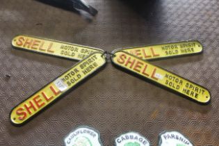 Four "Shell" signs (162)