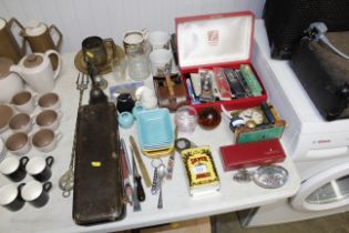 A quantity of miscellaneous items to include colle