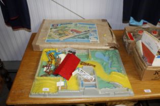 A Britains model farmyard with original box, unkno