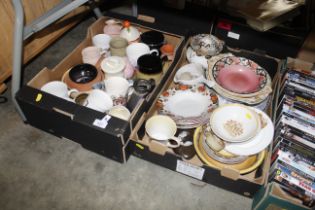 A quantity of various decorative pottery etc.