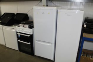 An Indesit fridge freezer