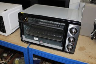 A Galanz table top mini oven