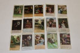 A quantity of post-cards