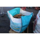 A bag of firewood (This lot is subject to VAT on h